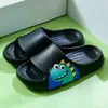 Envío Transfronterizo Duradero Interior Antideslizante Suela Suave Bebé Hogar Dibujos Animados Pantuflas Sandalias para Niños