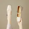 Nuevos Zapatos Mary Jane Cómodos para Mujer Otoño 2026, Estilo Francés Bajo con Hebilla de Una Correa, Estilo de Hada