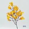 Gipsofila de Seda Artificial Haste Única para Decoração de Sala de Estar em Casa, Galho Pequeno Floral Multicor de Gipsofila, Flor Quente de Venda Transfronteiriça