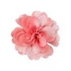 Tocado de flor de tela brillante de alta calidad de 7 cm, flor para zapato, flor enrollada a mano, accesorios de tocado para niña europea y americana, al por mayor en stock