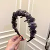 Diadema de Gasa de Burbujas con Forma de Nube Sencilla para Mujer, Realza la Altura Craneal, Añade un Toque de Lujo, Hace que el Rostro Parezca Más Pequeño, Accesorio para el Cabello Exquisito y Versátil