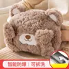 Bolsa de agua caliente recargable, calentador de manos, bolsa de agua caliente a prueba de explosiones de peluche lindo para mujeres, invierno 2024 al por mayor