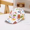 Sombrero de Sol de Comercio Exterior Sombrero para Niños Sombrero Shein Amazon Niños y Niñas Patrón Estampado Gorra de Béisbol Gorra con Visera para Niños