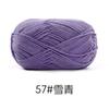 Suhe 4 fios de algodão penteado leite algodão fio tecido mão diy crochê boneca bebê fio suéter sapatos bolsa material