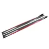 Falda lateral universal de tres secciones para coche DTOUCH 2 m 2.2 m falda lateral dividida combinación de banda de adorno de dos colores falda lateral