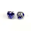Pendientes de Titanio F136 Corazón Fondo Redondo Circonita 5A Clavo de Hueso de Oreja Pendientes para Labio Joyería para Piercing de Aleación de Titanio G23 Accesorios