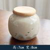Latas de Té Cerámicas para Hogar Grandes y Pequeñas Latas Selladas Latas de Almacenamiento de Té Pu'Er Cajas de Té Portátiles Chinas para Latas de Almacenamiento de Té