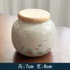 Latas de Té Cerámicas para Hogar Grandes y Pequeñas Latas Selladas Latas de Almacenamiento de Té Pu'Er Cajas de Té Portátiles Chinas para Latas de Almacenamiento de Té