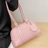 Bolso de Hombro Retro Versátil Bolso de Exportación Transfronterizo Bolso de Mano Coreano de Diseño Nicho Moderno Nuevo de Verano 2025 para Mujer