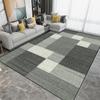 Alfombra nórdica de arte simple para sala de estar, alfombra para dormitorio resistente a las manchas, alfombra de área grande, alfombra de oficina alta al por mayor