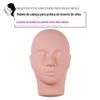 Venda por atacado novato enxerto cílios ferramentas de prática profissional olhos fechados cabeça dummy prática modelo de utensílios de beleza