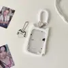 Hisocute Original Tarjetero para Perseguir Estrellas Funda para Exhibición de Polaroid de Tres Pulgadas Colgante Tarjeta de Estudiante de Campus Tarjeta de Comida Funda Protectora