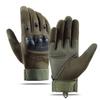 Luvas Táticas de Inverno Soft Shell Grande Forradas com Lã de Algodão Quentes para Homens ao Ar Livre Fãs Militares Camuflagem Cp Combate Ciclismo Dedo Inteiro Tela Sensível ao Toque
