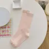 Meias 3/4 Estilo Ballet para Mulheres, Meias Finas de Algodão para Primavera e Verão, Meias Longas Respiráveis de Malha Fina Emagrecedoras, Meias Largas