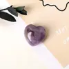 Corazón de Cristal Natural Mini de 15 mm Forma de Corazón Tallado 3D Piedra Cruda Accesorios para Joyería DIY Adornos Fábrica Venta al por Mayor
