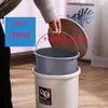 Lata de lixo tipo pé com tampa cozinha doméstica especial de grande capacidade quarto escritório banheiro desodorante atacado