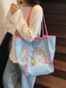 Bolsa de Hombro Grande de Alta Densidad con Bordado Resistente de Personalidad Dopamina, Nueva Nicho, para Compras, para Mujer