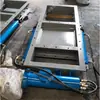 Operación estable puerta electrohidráulica, resistente al desgaste y duradera puerta electrohidráulica de mina, respuesta rápida puerta plana