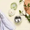 Nueva Taza Térmica de Acero Inoxidable 316 con Alto Atractivo Estético para Estudiantes, Taza con Popote Plegable, Taza Mini de Bolsillo Portátil, Guisante