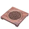 Almohadilla Creativa para Tetera de Nogal para el Hogar, Soporte para Olla, Tapete para Taza, Tapete para Té, Accesorios para Juego de Té Kung Fu para Ceremonia del Té