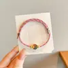 Pulsera de Hilo Rojo de Bebé de Dibujos Animados 2026 Nuevo Estilo Bendición Pequeño Zongzi Pulsera Estilo Chino Festival del Bote del Dragón Hilo de Cinco Colores Ajustable Venta al por Mayor