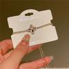 Pulseira Flor do Rio Estrela Brilhante alta qualidade estelar doce requintada leve luxo pulseira joia estilo ins