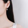 Pendientes de Plata de Ley S925 Xindeyi para Mujer, Clips para Oreja de Moissanita Triangulares, Joyería para Orejas de Estilo Fresco, Venta al por Mayor desde el Fabricante
