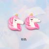 Accesorios de unicornio de resina con enlace personalizado, pulsera colgante, accesorios para teléfono móvil, funda para teléfono móvil, accesorios para el cabello