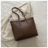 Bolsa de Gran Capacidad para Mujer 2025 Nuevo Otoño Patrón de Cocodrilo Bolso Tote para Viajar Bolso de Hombro Versátil