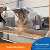 Novos produtos fornecimento direto máquina de fritar ervilhas e feijões pretos germe frigideira de tambor eletromagnético grande máquina de fritar de tambor elétrico