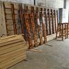 Juego de equipo de entrenamiento sensorial para jardín de infantes, 16 piezas de madera carbonizada para escalada, equilibrio, fitness, juguetes para niños al aire libre