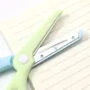 Tijeras de Seguridad de Plástico con Dibujos Animados para Niños, Adecuadas para Proyectos de Arte de Estudiantes, No Lastiman las Manos