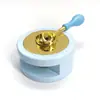 Estudiante Horno de Fusión de Sello de Cera Barato Cuchara Sello de Cera Herramientas de Sello Juego Completo Lindo Creativo Herramientas de Sellado para Sobres Tarjetas de Invitación