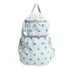 Mochila Estilo Coreano Ins para Mulheres Energética Bolinhas Nicho Meninas Bolsa Escolar Casual Versátil Super Leve Mochila de Viagem