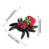 3Dct001-002 Nuevo Imán Magnético Estéreo 3D de Amazon Rana Araña Lindo Creativo Imán para Refrigerador