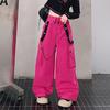 Conjunto de Pantalones de Trabajo para Niñas 2026 Nuevo Estilo Pantalones de Pierna Ancha para Niños Camiseta Básica de Primavera y Otoño para Niñas Conjunto de Dos Piezas de Otoño