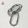 Aleación de Zinc Forma de U Forma de O Pista Gancho Rápido Hebilla Anillo de Conexión Abierto Gancho para Mochila Gancho Ovalado Accesorios para Colgar