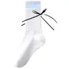 Calcetines de Yoga Personalizados para el Hogar Acheng para Mujer, Primavera y Otoño, Antideslizantes de Silicona, de Media Pantorrilla, Algodón Puro, Fitness Profesional, Pilates, Deportes