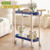 Carrinho Mesa de Centro Móvel Doméstico Sala de Estar Mesa Pequena Simples Lanche Chá Pequeno Carrinho de Jantar Cozinha Banheiro Prateleira de Armazenamento