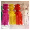 Festival Qingming colgar papel en la tumba para adorar a los antepasados, cintas para la tumba, linternas para barrer tumbas, colgar colgantes de papel verde, suministros para barrer tumbas