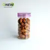 Botella de Plástico Transparente de 350ml Tarro para Empaque de Regalo Tarro Sellado Grado Alimenticio para Comida de Mascotas Tarro de Plástico para Nueces Tarro de Plástico Redondo