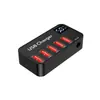 Cargador Inteligente Portátil Compacto de 65W para Teléfono Móvil, Tableta, Laptop, Carga Rápida PD, Pantalla Digital, Múltiples Puertos