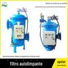 Dispositivo de descontaminação autolimpante de pressão diferencial de tubulação Filtro de água industrial Processador eletroquímico de água Filtro de limpeza automática