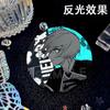 Prisão azul em torno da música da abelha de volta aos milhares de barra reflexiva do cavalo do leopardo Ji Fu Cheng Shi Lang Jie Shi com o mesmo painço do emblema