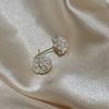 Brincos Pequenos e Delicados de Pérola com Zircônia para Mulheres Coreia do Sul Distintivos Simples Versáteis Elegantes Brincos de Moda Brincos