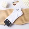 Calcetines de hombre con letras de colores sólidos, calcetines blancos cortos, calcetines bajos deportivos FL, calcetines casuales, calcetines náuticos, calcetines de marca de moda.