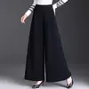 Elegantes Pantalones de Pierna Ancha para Mujer para el Trabajo, Nuevo Estilo Otoño 2026, Cintura Alta, Adelgazantes, Caída Fluida, Holgados, Pantalones Casuales de Pierna Ancha, Modernos