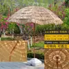 Wg6Q Guarda-Sol Grande Dobrável para Exterior Guarda-Sol de Sol Guarda-Sol de Praia Guarda-Sol de Palha Guarda-Sol de Palha Guarda-Sol de Ponto Turístico Guarda-Sol de Jardim Guarda-Sol Grande de Jardim Superfície
