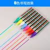 Tablero de Luz LED sin Polvo Pluma Borrable Tiza Líquida Marcador Graffiti para Niños Juego de Plumas para Pizarra al por Mayor Pluma Fluorescente