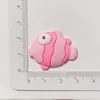 Peces Tropicales Marinos Accesorios de Goma Suave Funda para Teléfono Móvil DIY Pegatina para Vaso de Agua Pez Pequeño PVC Refrigerador Zapatos Flor Ropa Bolsa Accesorios